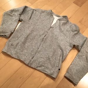 Thick Warm Cozy Zip Seater Bomber